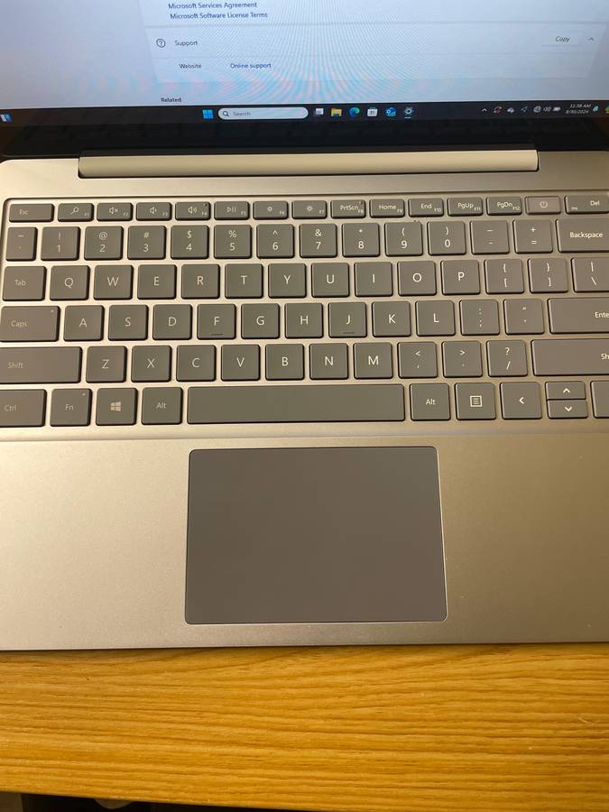 Microsoft Surface Laptop Go - i5 - 1035G1 CPU - 8 GB - RAM - 256 GB SSD