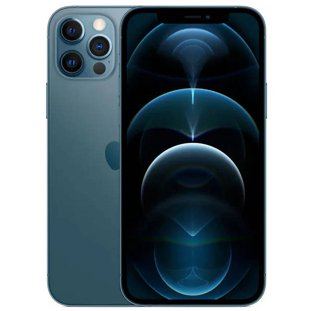 Apple - iPhone 12 Pro - 128 GB - Pacific Blue