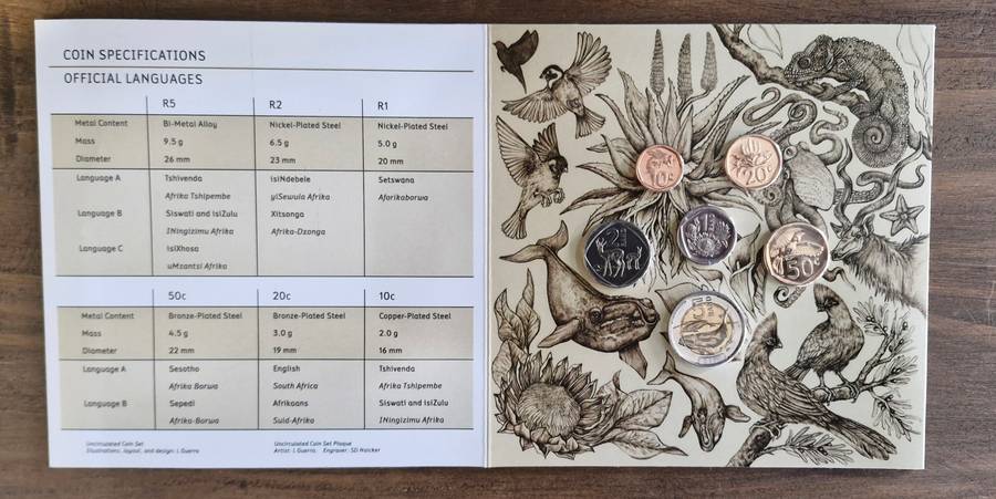 2023 South Africa Uncirculated Coin Set