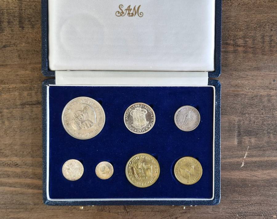 1962 South African Proof Set (SA Mint Box)