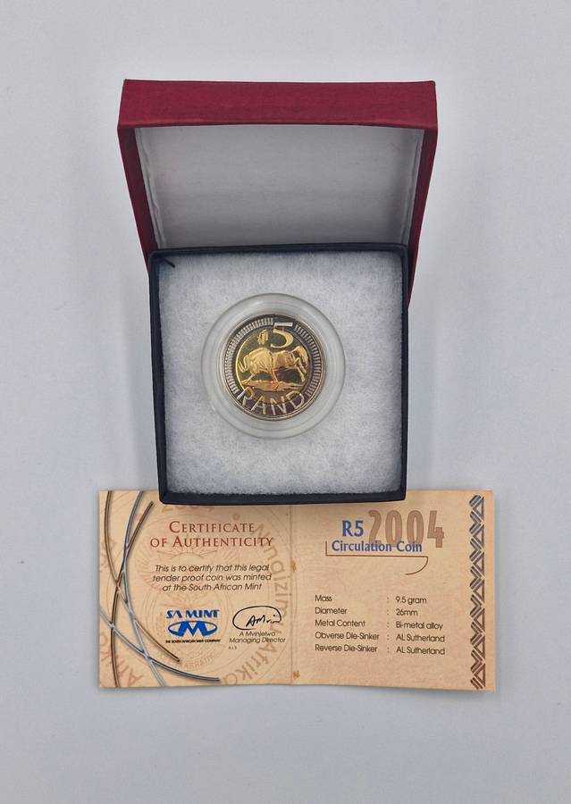 2004 R5 Oom Paul Mint Mark