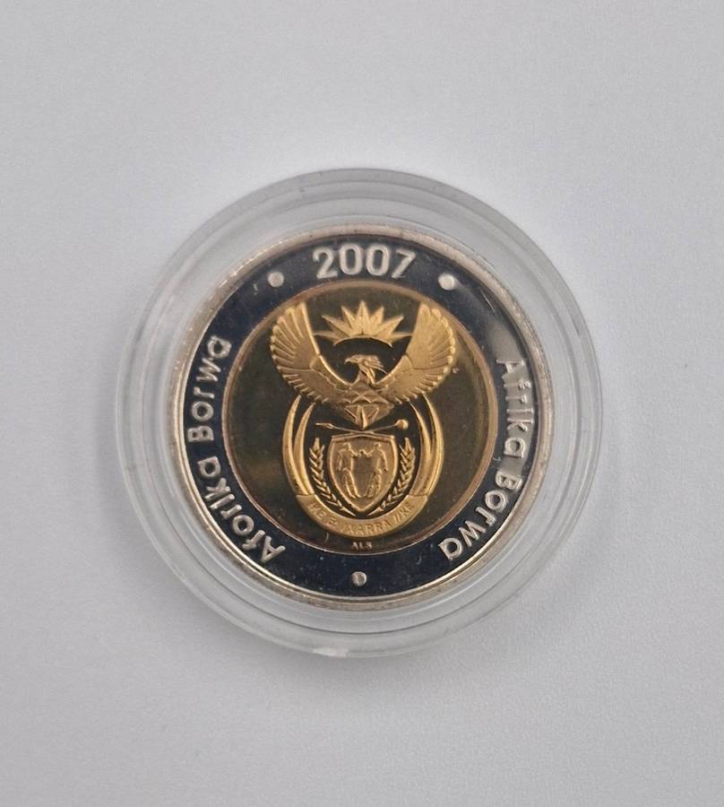 2007 R5 MintMark coin (Oom Paul)