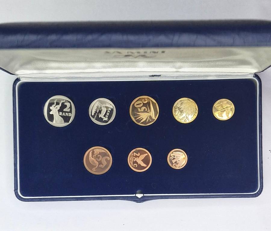 1993 South African Proof Set (Original SA Mint Box)