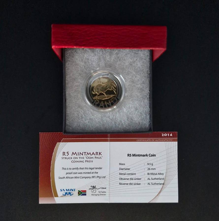 2014 R5 Mintmark (Oom Paul)
