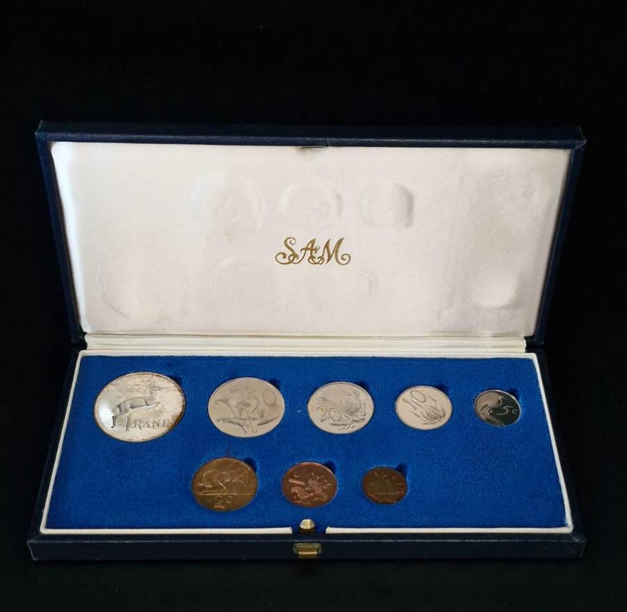 1978 South African Proof Set (Original SA Mint Box)