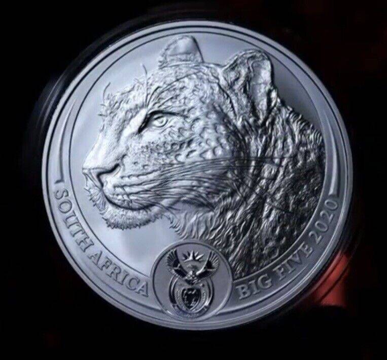 2020 1 0z Silver Series l The Big Five (Leopard)