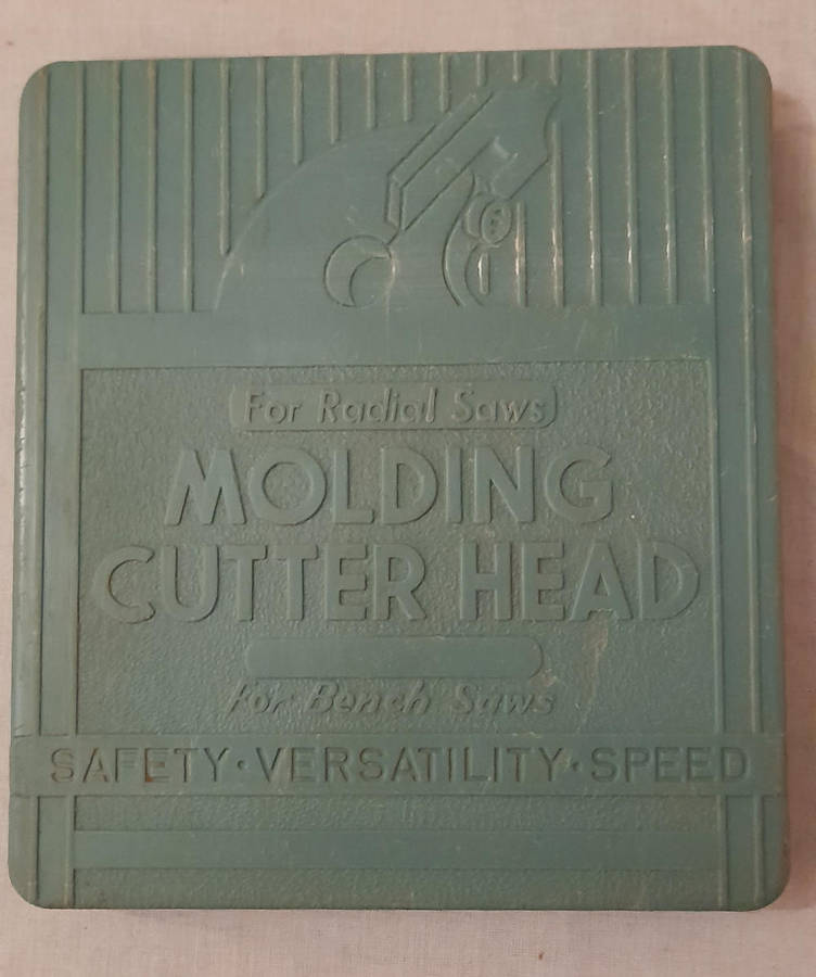 Vintage Dewalt Molding Cutter Head No. R6500