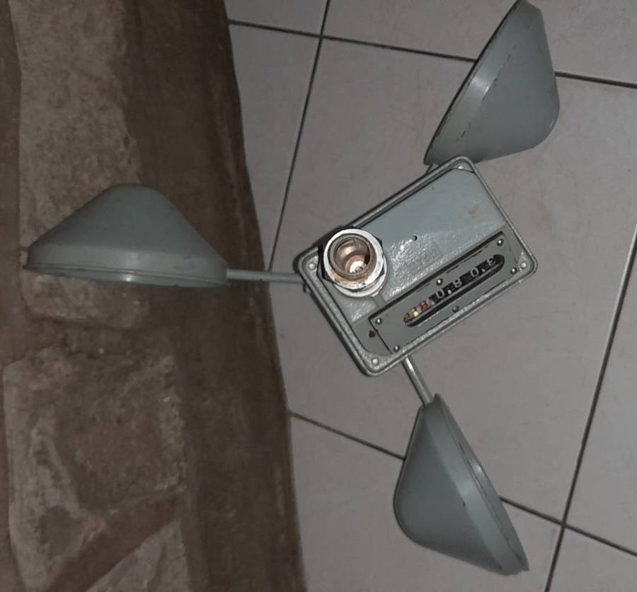 Rare Vintage Casella W1208/2 Counter Three Cup Anemometer No.2792