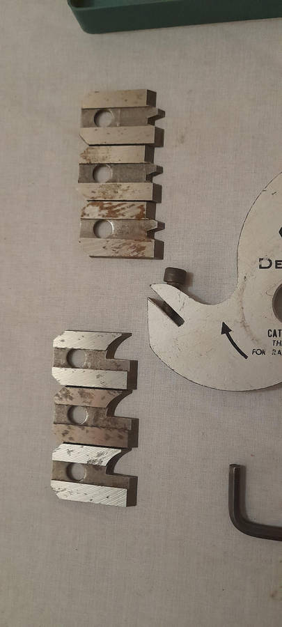 Vintage Dewalt Molding Cutter Head No. R6500