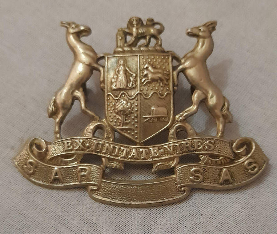 SAR / SAS Railway Cap Badge
