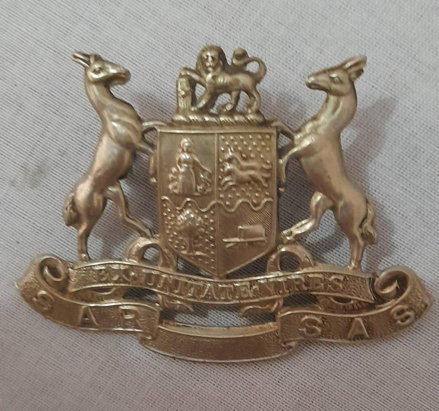 SAR / SAS Railway Cap Badge