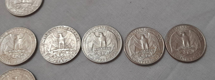 1/4 Dollar "Washington Quarter" Coin Lot