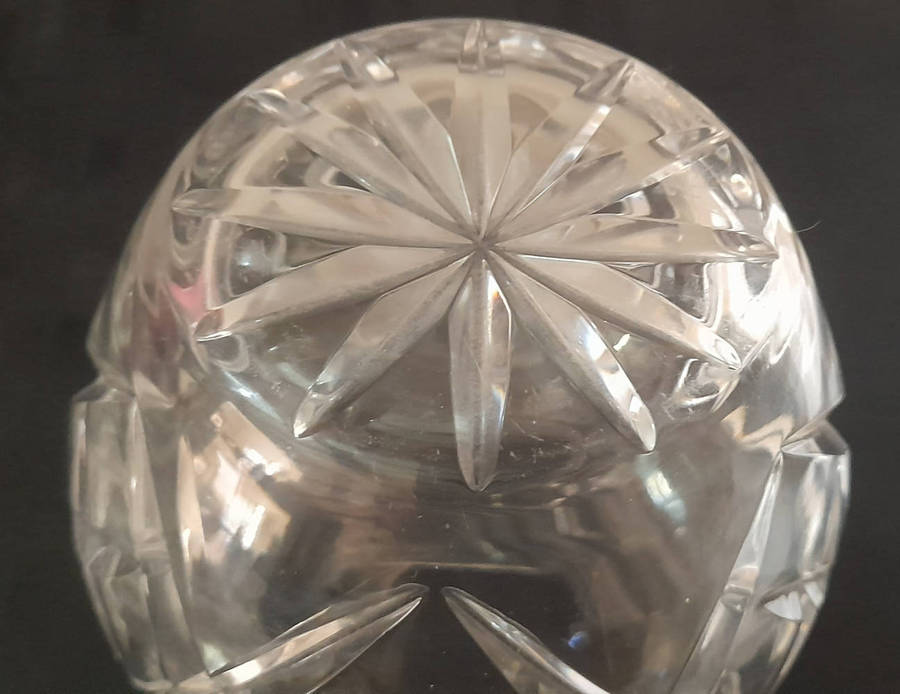 Cut Crystal Vase