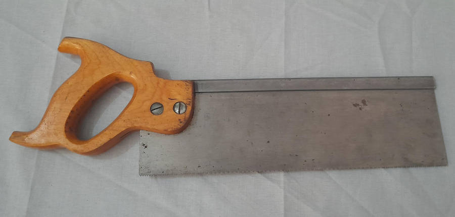 Vintage Disston Canada Back Saw
