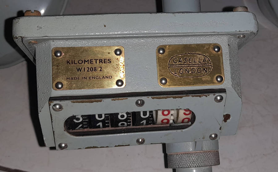 Rare Vintage Casella W1208/2 Counter Three Cup Anemometer No.2792