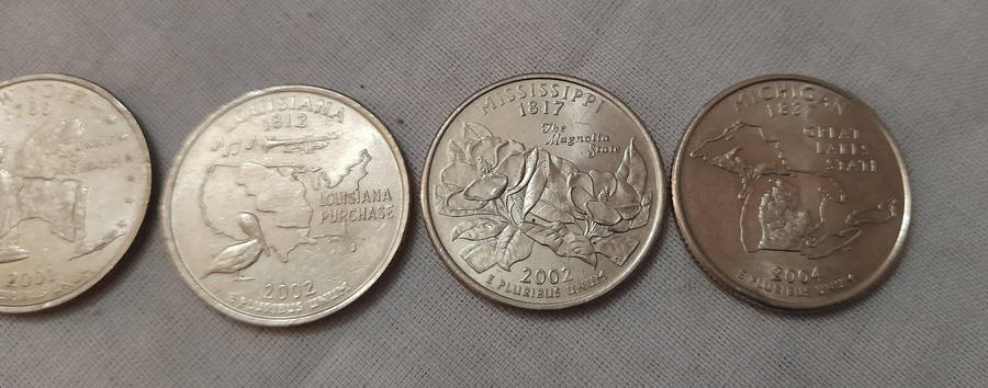 1/4 Dollar "Washington Quarter" Coin Lot