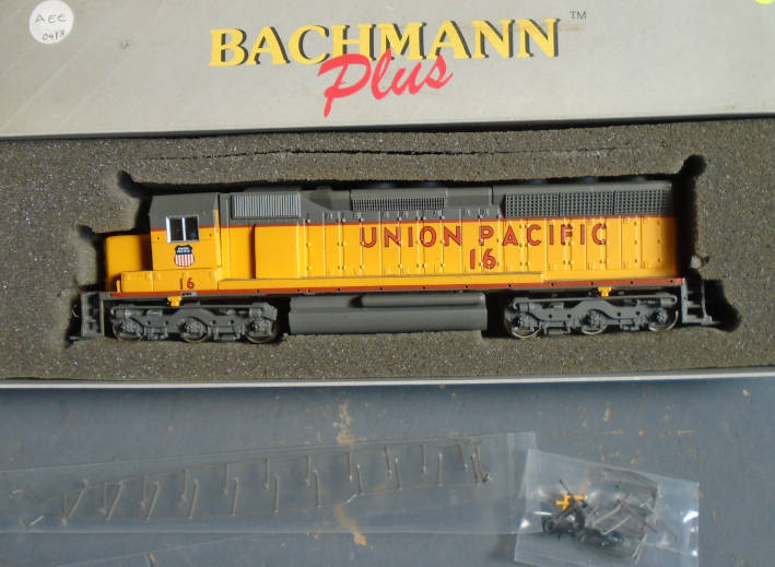BACHMANN PLUS HO SCALE - UP SD45 DIESEL LOCO, BOXED