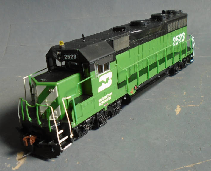 ATHEARN HO SCALE - BN GP35 DIESEL LOCO, DCC READY, BOXED