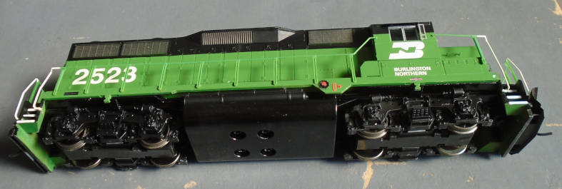 ATHEARN HO SCALE - BN GP35 DIESEL LOCO, DCC READY, BOXED