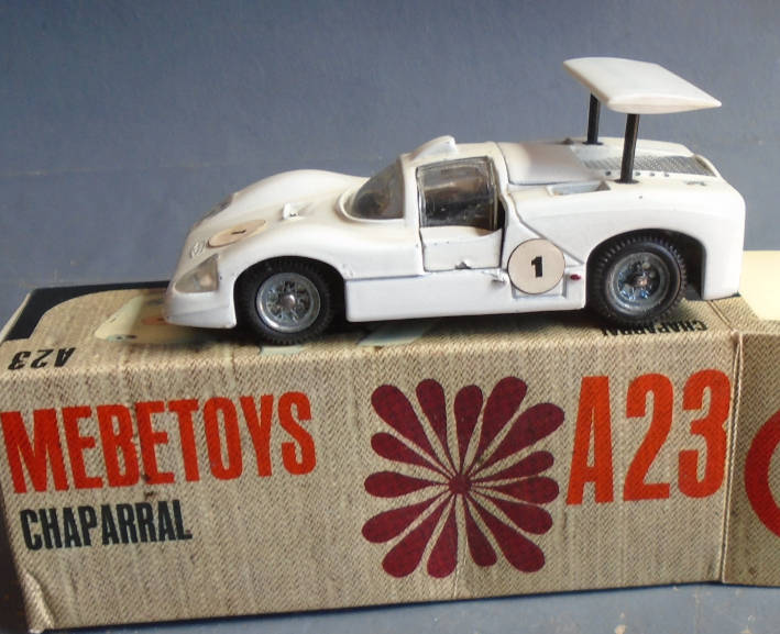 MEBETOYS, MADEIN ITALY 1/43 SCALE - CHAPARRAL, BOXED