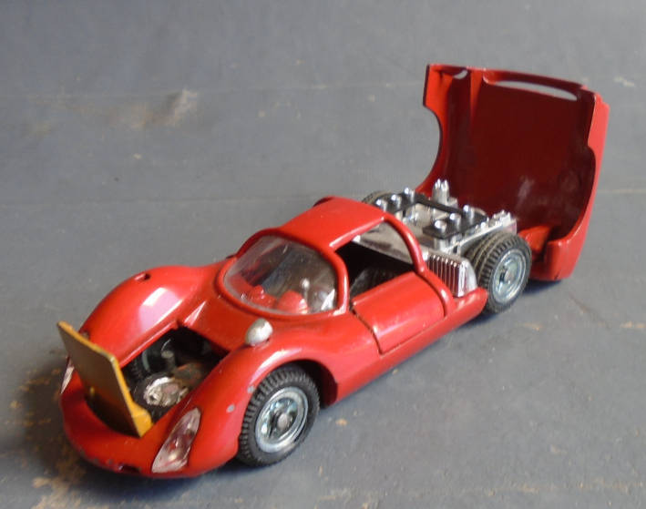 MEBETOYS, MADE IN ITALY 1/43 SCALE - PORSCHE CARRERA, BOXED