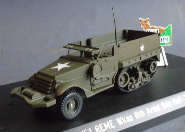 SOLIDO 1/50 SCALE - REME HALF TRACK VEHCLE, BOXED