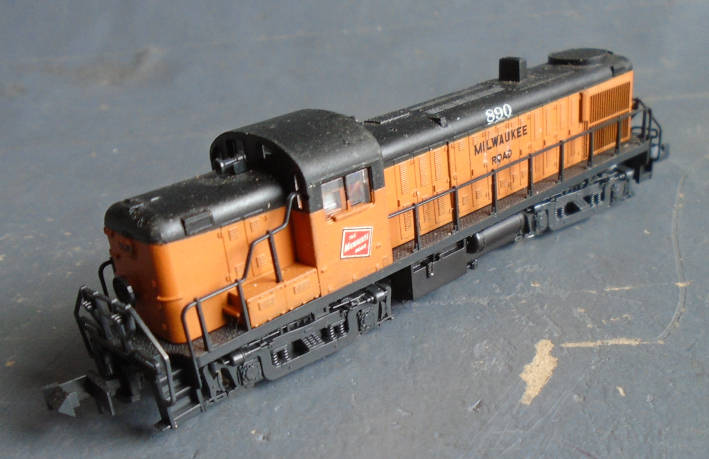 ATLAS N SCALE - MILWAUKEE RS-3 DIESEL LOCO, BOXED