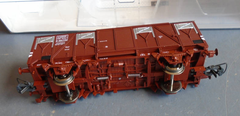 ROCO HO SCALE - FS CLOSED GOODS WAGON - BOXED