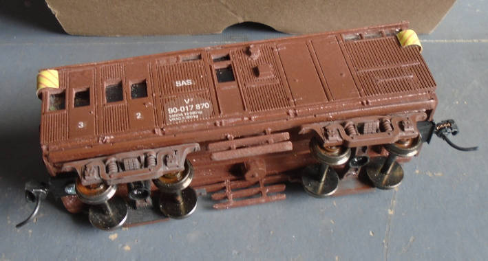 HO SCALE - SAR V-7 MK-2 GUARDS VAN, BOXED
