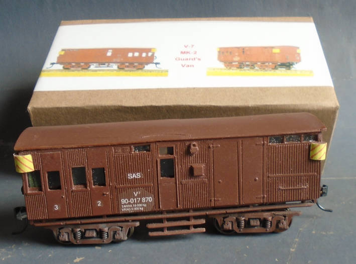 HO SCALE - SAR V-7 MK-2 GUARDS VAN, BOXED
