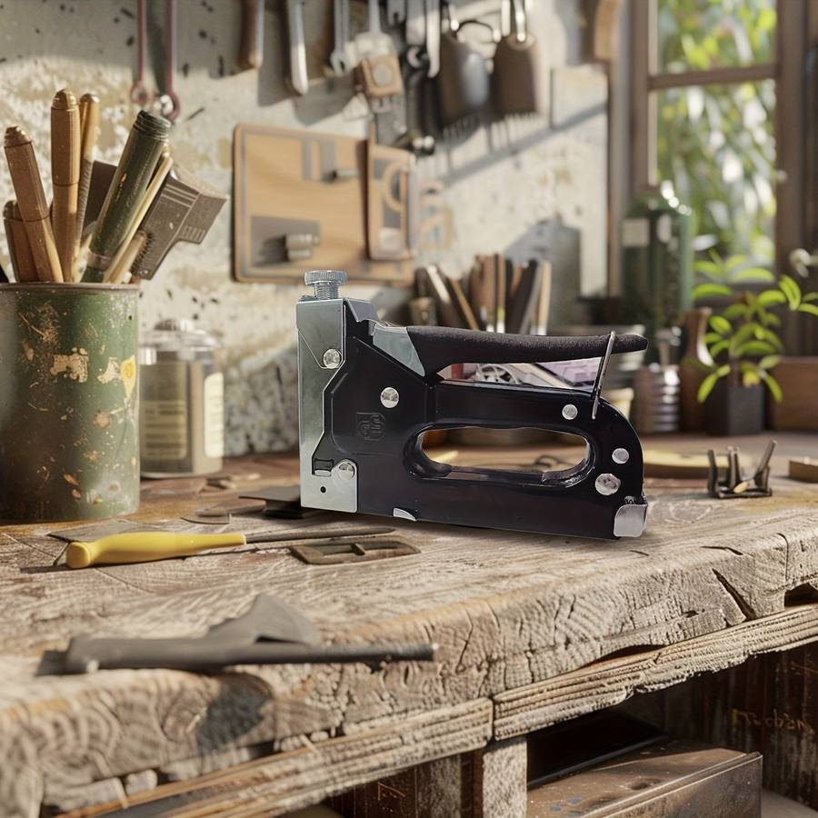 Convenient 3-In-1 Heavy Duty Manual Stapler Kit