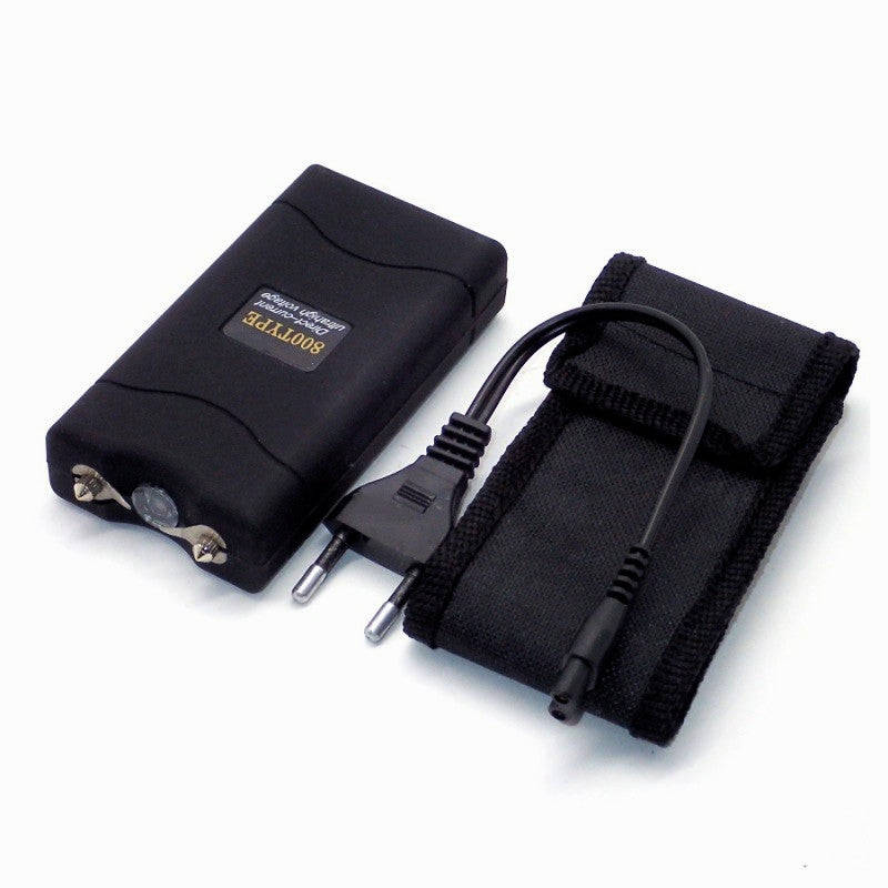 Portable Rechargeable Stun Gun With Led Flashlight