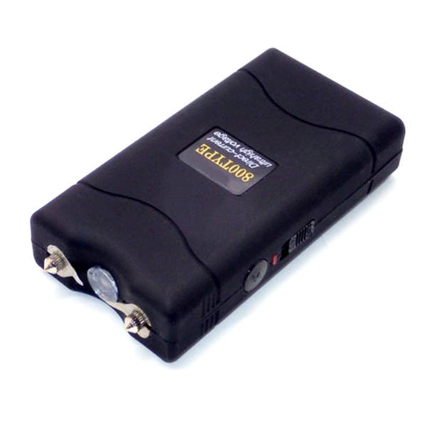 Portable Rechargeable Stun Gun With Led Flashlight