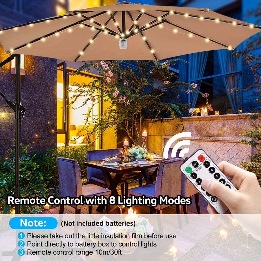 1 x Garden Umbrella Light
