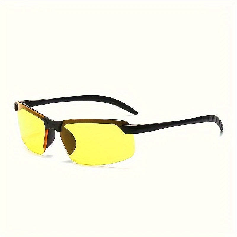 2 Pack Polarized Driving Fashion Glasses, Fashion Photography Props, Men's Decorative Glasses, Daily