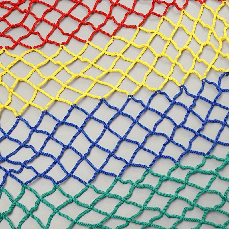 Colorful Safety Netting For Stairs