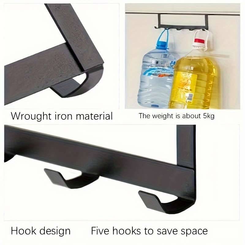 Modern Metal Wall Mounted Coat Rack