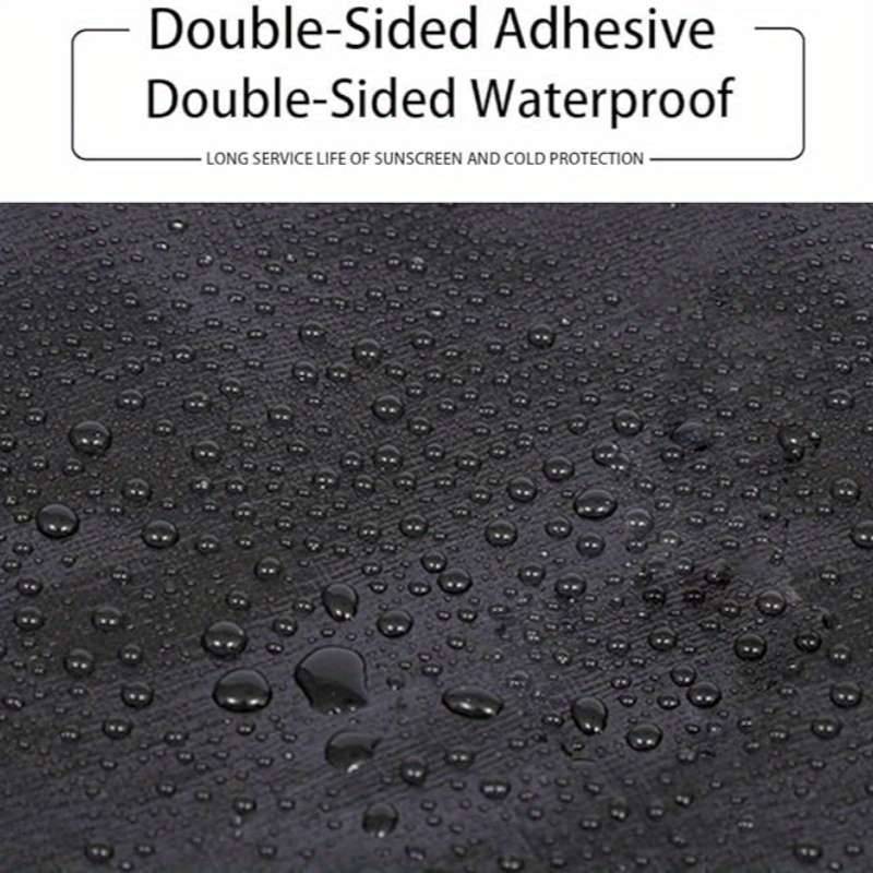 Heavy Duty Black Tarpaulin