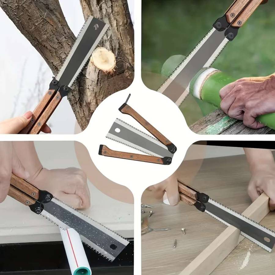 1 Double-Edged Multi-Purpose Hand Saw