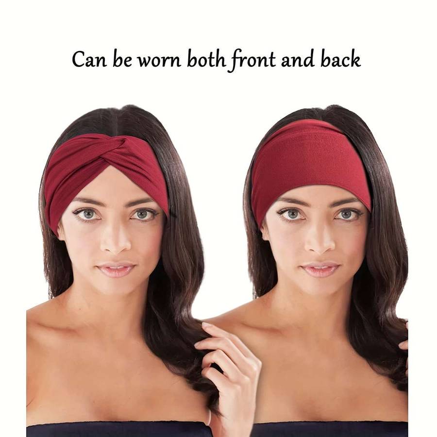 10-Pack Bohemian Wide Headbands