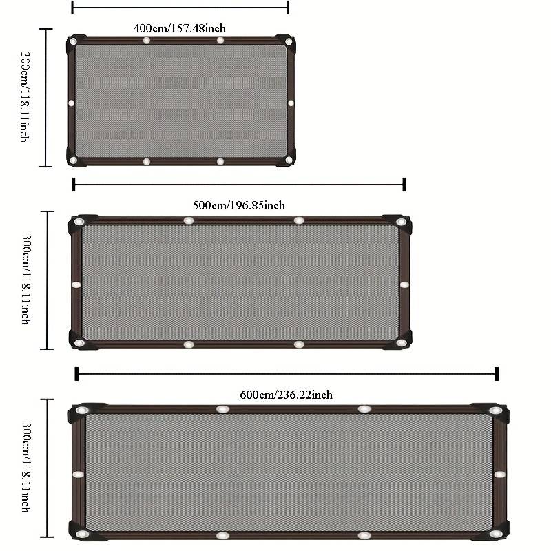 1 Piece Outdoor 80% Shade Net