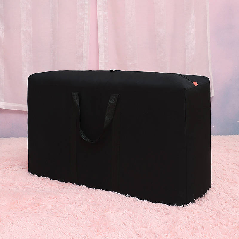 Oversized Oxford Cloth Storage Bag With Double Zipper And Comfort Handles