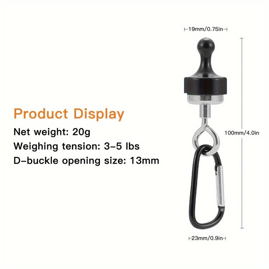 1 Piece Heavy Duty Magnetic Camping Hook