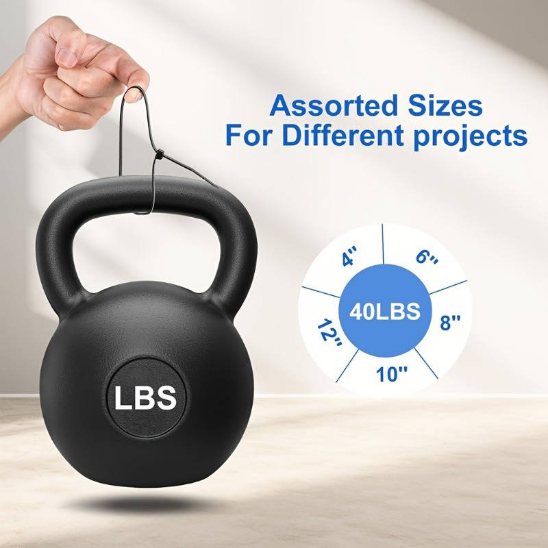 100 Piece Heavy Duty Premium Nylon Cable Tie Set