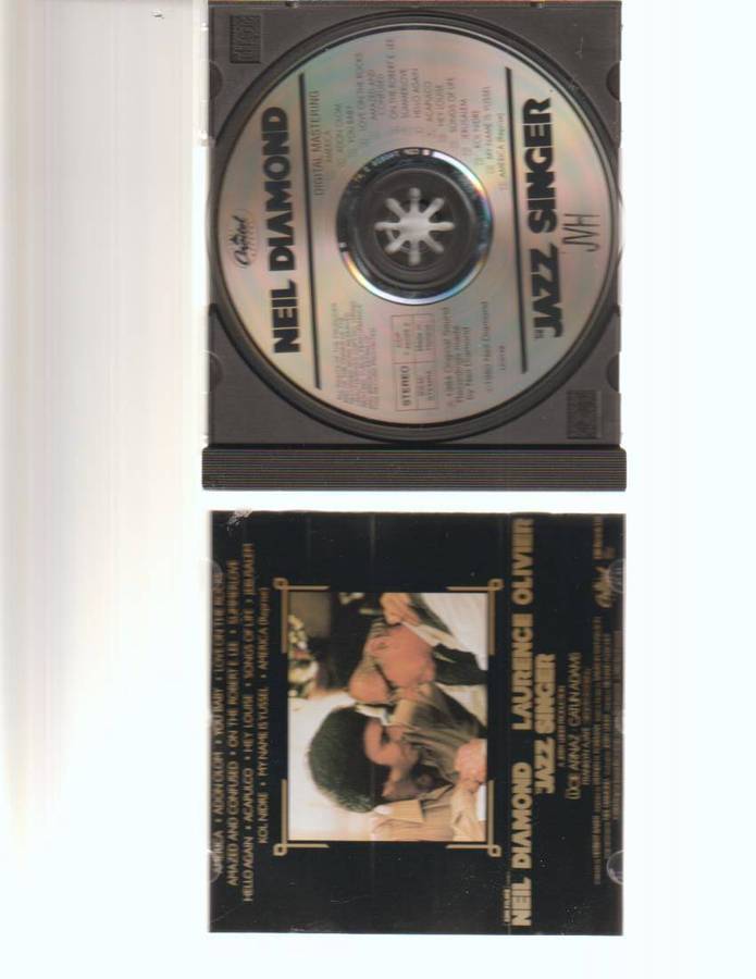 NEIL DIAMOND, THE JAZZ SINGER ORIGINAL MOTION PICTURE SOUNDTRACK CD