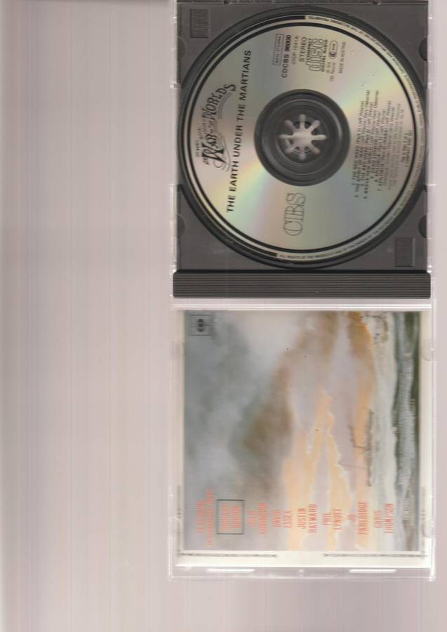 JEFF WAYNE'S THE WAR OF THE WORLDS CD