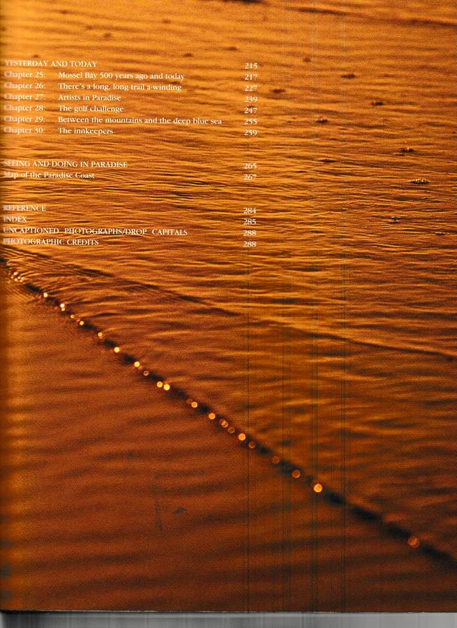 PLETTENBERG BAY, AND THE PARADISE COAST by PATRICIA STORRAR