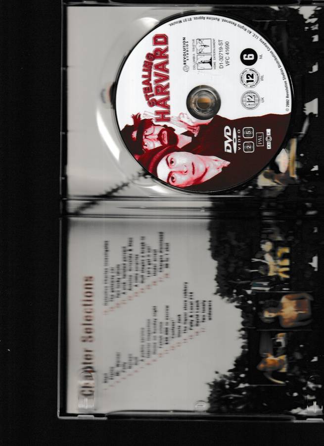 STEALING HARVARD DVD