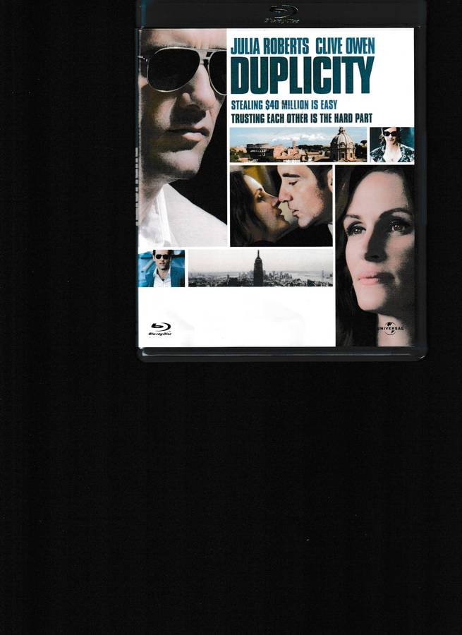 DUPLICITY BLU RAY