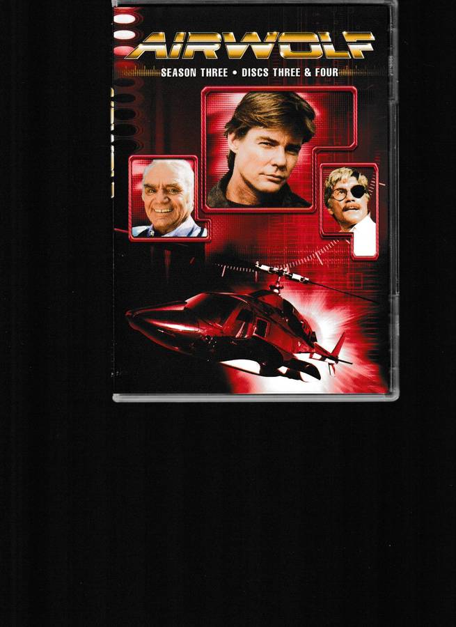 AIRWOLF, SEASON 3 ON DVD BOX SET